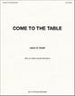 Come to the Table Vocal Solo & Collections sheet music cover